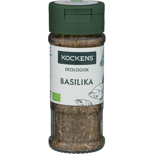 Basilika Torkad Eko 17g Kockens