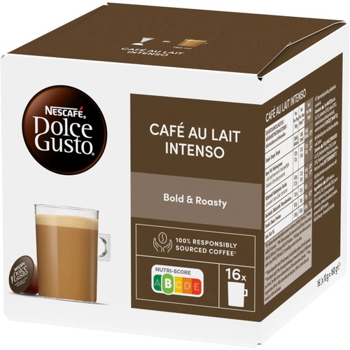 Kaffekapsel Dolce Gusto Café Au Lait Intenso 16-p Nescafé