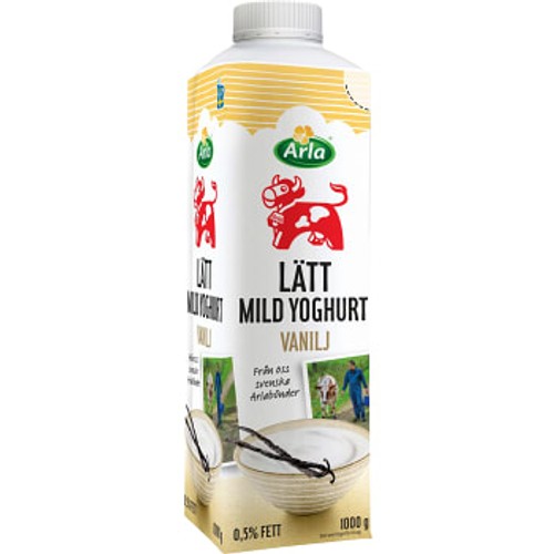 Lättyoghurt Mild 0,5% Vanilj 1000g Arla Ko®