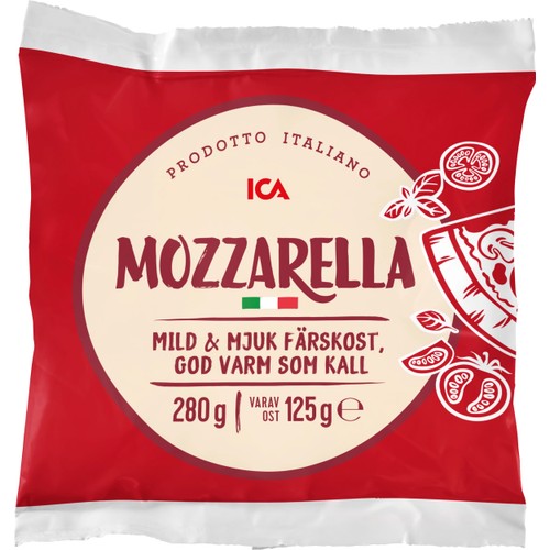 Mozzarella 125g ICA