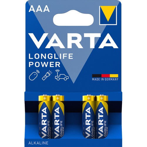 Batteri Longlife power AAA 4-p
