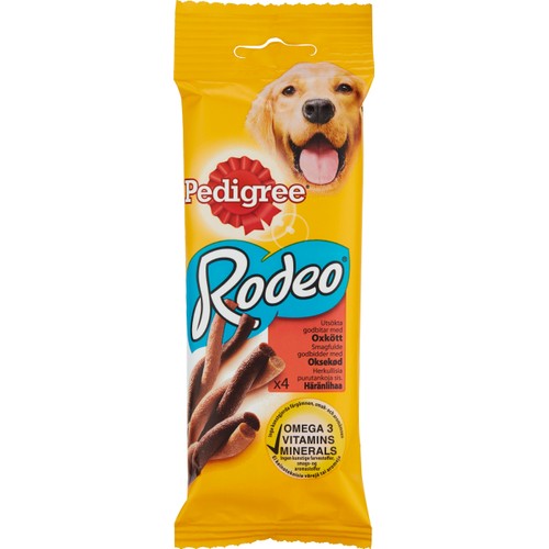 Rodeo med Oxkött 4-p 70g Pedigree