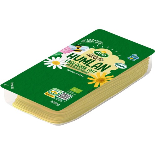 Ost Familjefav Humlan Eko skivad ost 300g  Arla