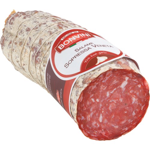 Salami Sopressa Veneta i skivor ca 10g Bonvini