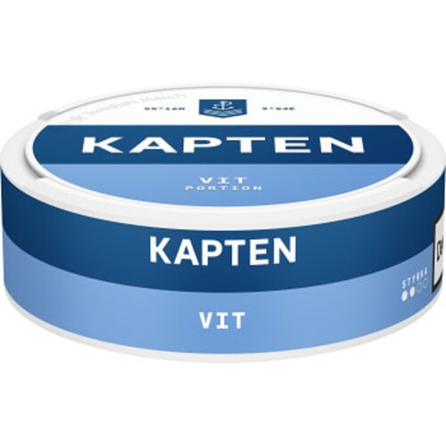 Vit 18 Gram Kapten