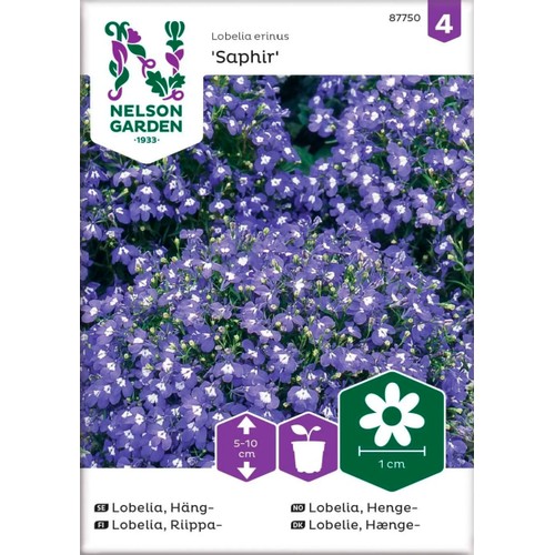 Lobelia Häng Saphir Blå 1-p Nelson Garden