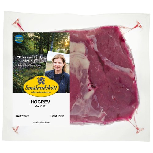 Högrev Färsk ca 1kg Smålandskött