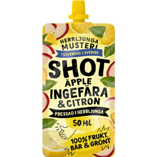 Juice Shot Ingefära shot pouch 50cl Herrljunga