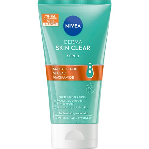Aniktsskrubb Derma Skin Clear Anti-Blemish Scrub 150ml Nivea