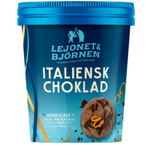 Glass Italiensk choklad 0,5l Lejonet & Björnen