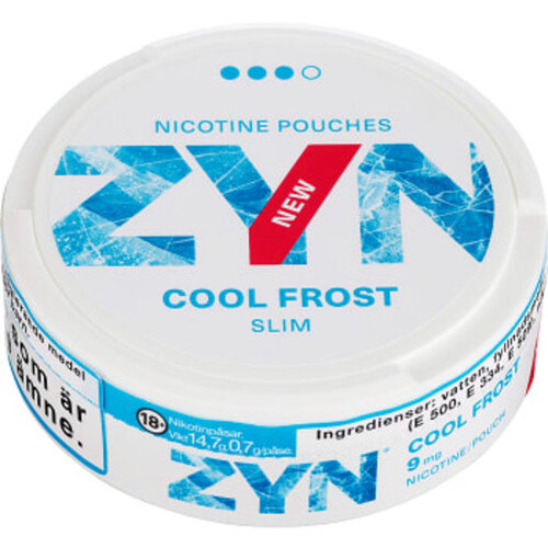 Cool Frost Strong Slim 14.7 Gram Zyn