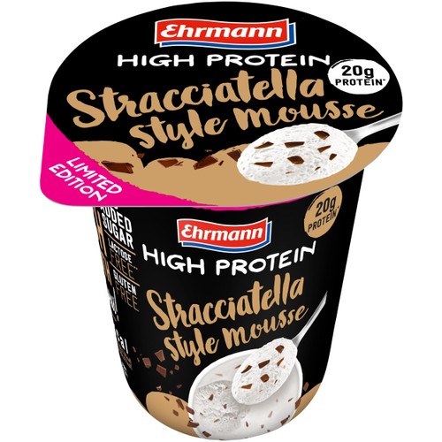 Mousse Stracciatella Protein Laktosfri 200g Ehrmann