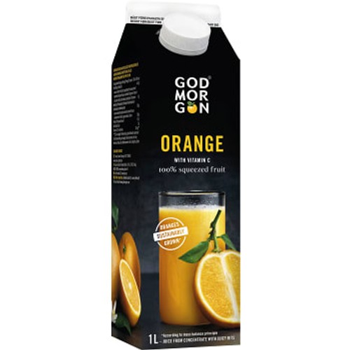 Juice Orange 1l God Morgon