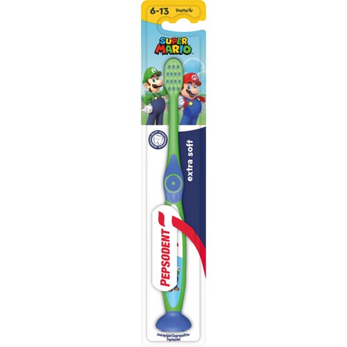 Mjuk Barntandborste 7-13 år 1-p Pepsodent