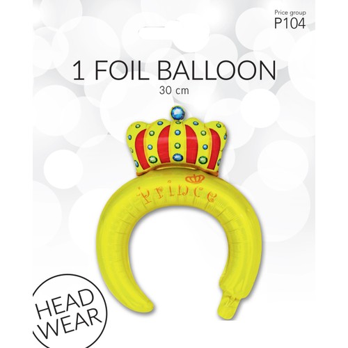 Folieb krona princ Happy Party