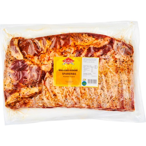 Spareribs Kryddad Original ca 1400g Gudruns