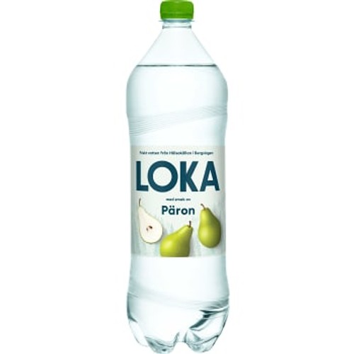 Vatten Kolsyrad Päron 1,5l Loka