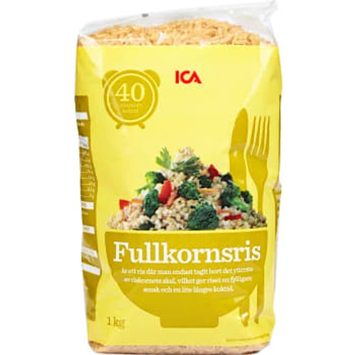 Fullkornsris 1kg ICA 
