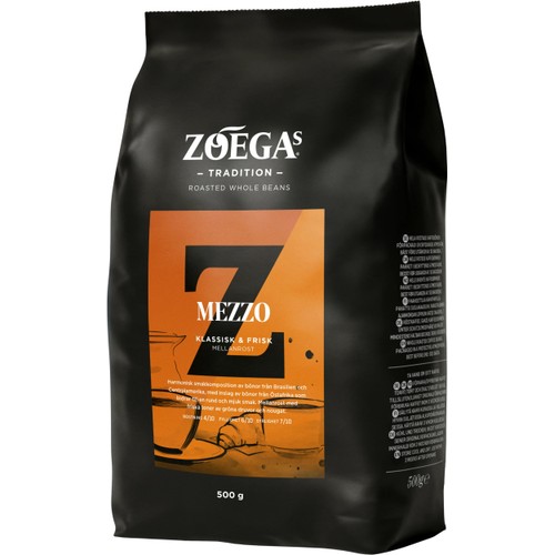 Kaffe Hela Bönor Mezzo 500g Zoegas