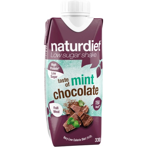 Måltidsersättning Mint Chocolate Shake 330ml Naturdiet