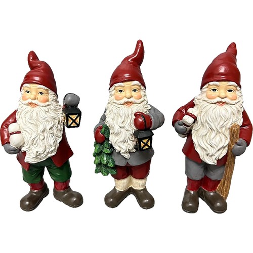 Tomte Klassisk 14 cm 1-p (3 olika) Festive