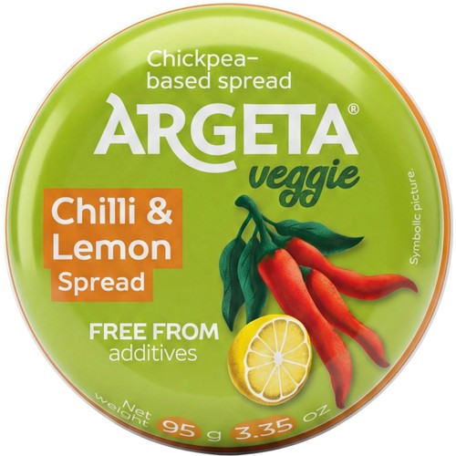 Kikärtsspread Med Chili Och Citron 95g Argeta