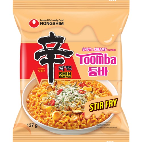 Snabbnudlar Toomba Stir Fry 137g Nongshim