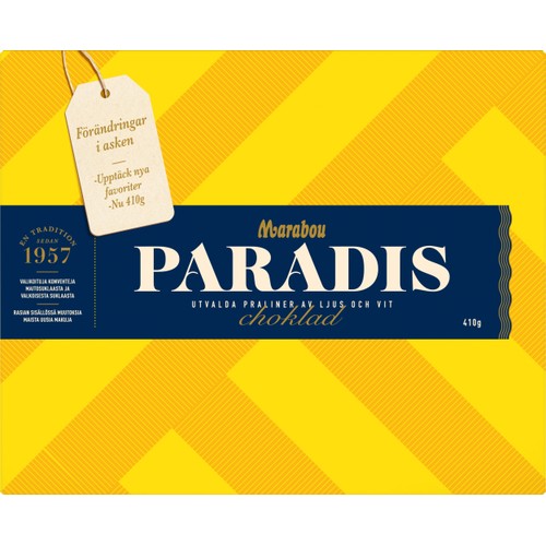 Chokladask Paradis 410g Marabou