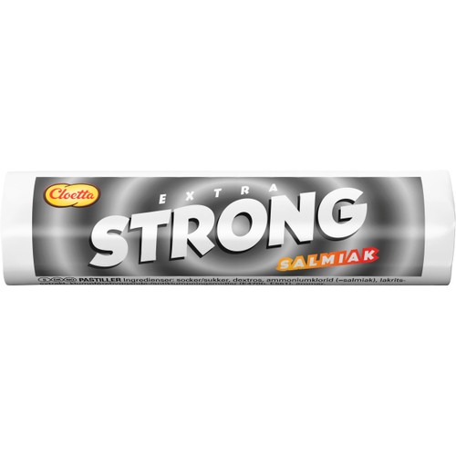 Extra strong Salmiak 25g Cloetta