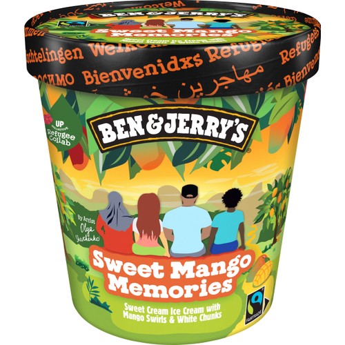 Glass Sweet Mango Memories 465ml Ben & Jerrys