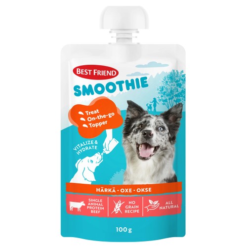 Hundgodis Smoothie Oxe 100g Best friend