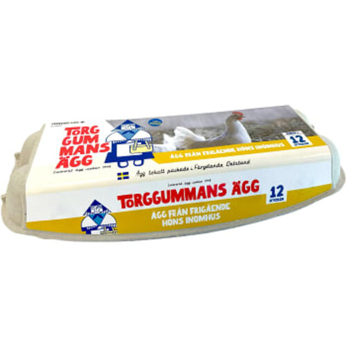 Ägg 12-pack Torggummans Ägg