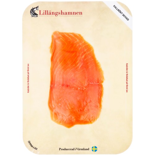 Lax Kallrökt Skivad 100g Lillängshamnen