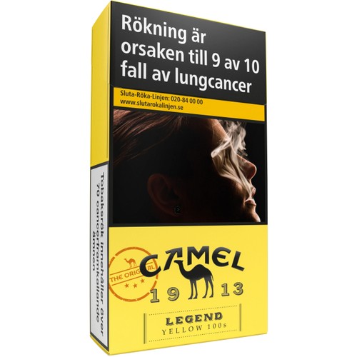 Legend Yellow 100s 20-p Camel