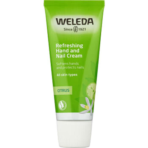 Handkräm Citrus Refreshing Hand and Nail Cream Ekologisk 50ml Weleda
