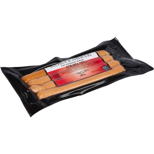 Korv Sorunda Grill 65% Kötthalt 400g Sorunda Korv