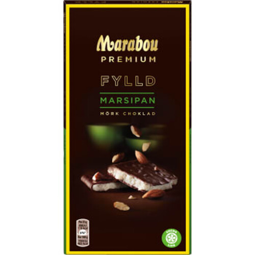 Chokladkaka Premium Filled marzipan 150g Marabou