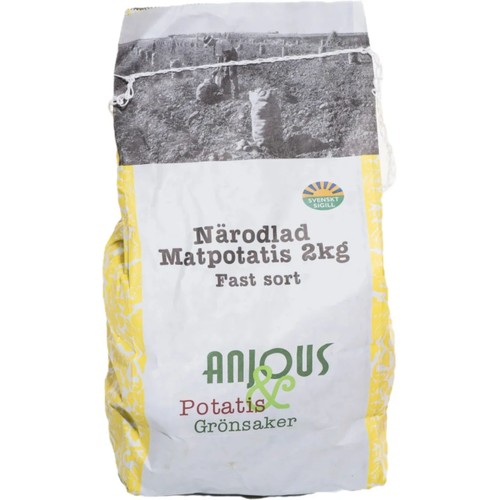 Potatis Fast 2kg Anjou's Potatis