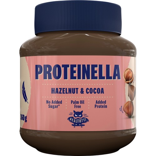 Proteinella hazelnut & cocoa spread 360g Healthyco