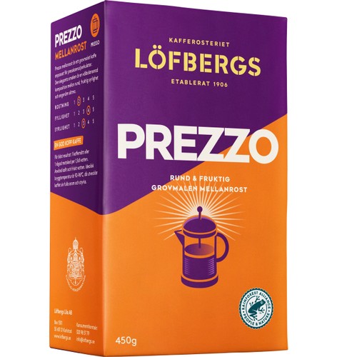 Bryggkaffe Prezzo Mellanrost 450g Löfbergs