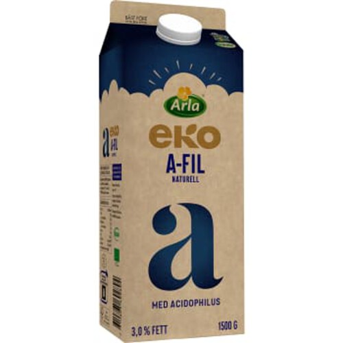 A-fil Naturell acidophilus 3% Ekologisk 1500g Arla®