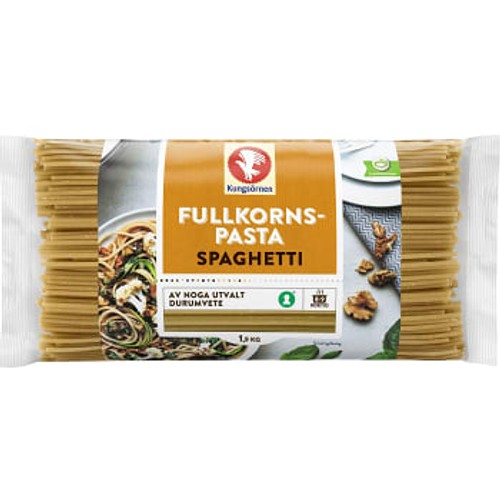 Fullkornspasta Spaghetti 1,9kg Kungsörnen