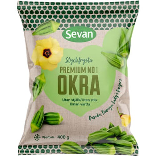 Okra Fryst 400g Sevan