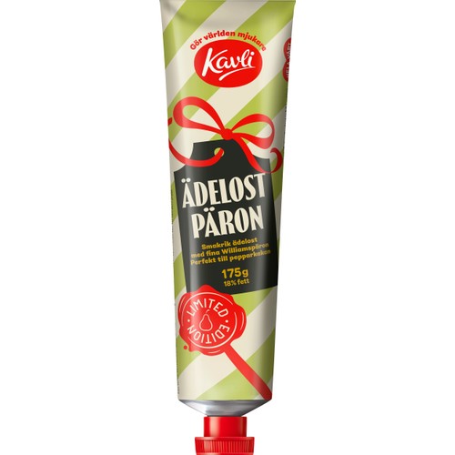 Mjukost Ädelost Päron 18% 175g Kavli