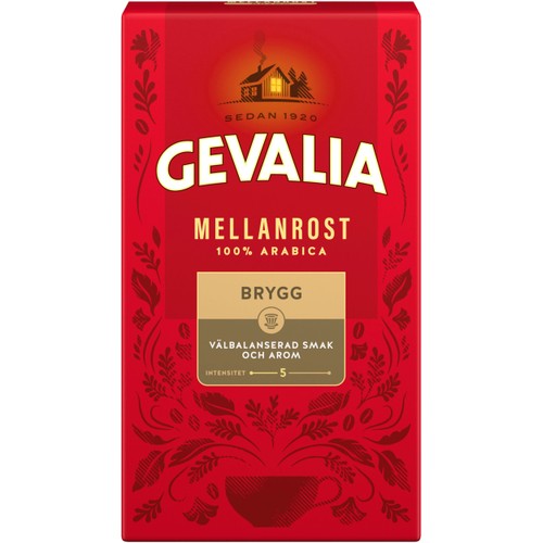 Bryggkaffe Mellanrost 450g Gevalia
