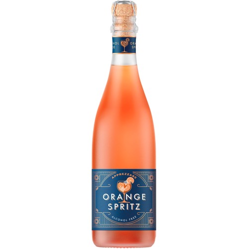 Mousserande Orange Spritz Alkoholfri 75cl Aprezzare