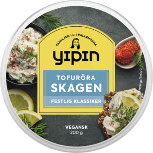Skagenröra Tofu Vegansk 200g YiPin
