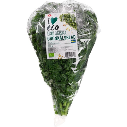 Grönkål Ekologisk 200g ICA Klass 1