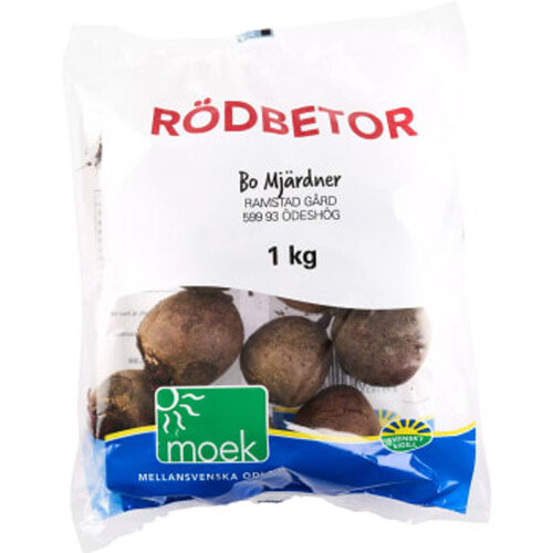 Rödbetor Klass 1 1kg Moek