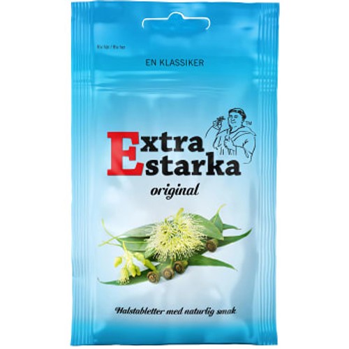 Halstabletter Extra starka Original 80g Karamellpojkarna